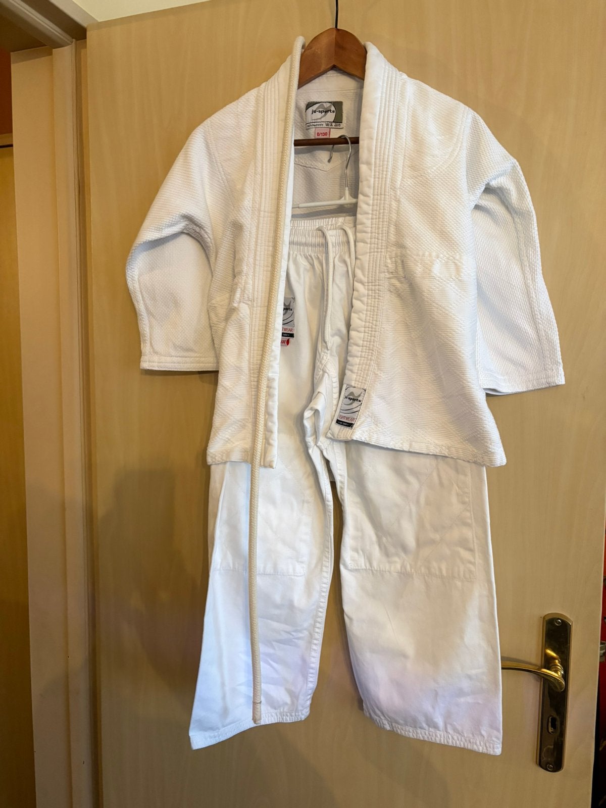 Ju-Sports Judopak / Ju-Jutsu Gi - Maat 0 / 130 cm, Sport en Fitness, Ophalen of Verzenden, Zo goed als nieuw, Judo