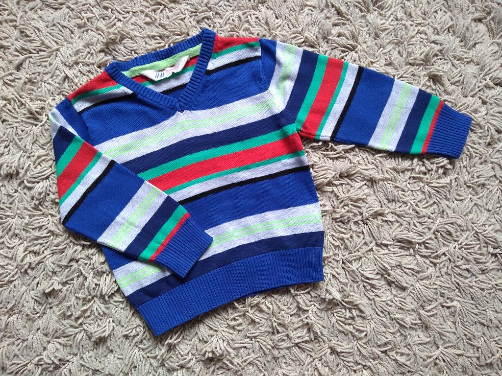 ★ M92 - Trui kleur, Kinderen en Baby's, Kinderkleding | Maat 92, Ophalen of Verzenden, Zo goed als nieuw, Jongen, Trui of Vest