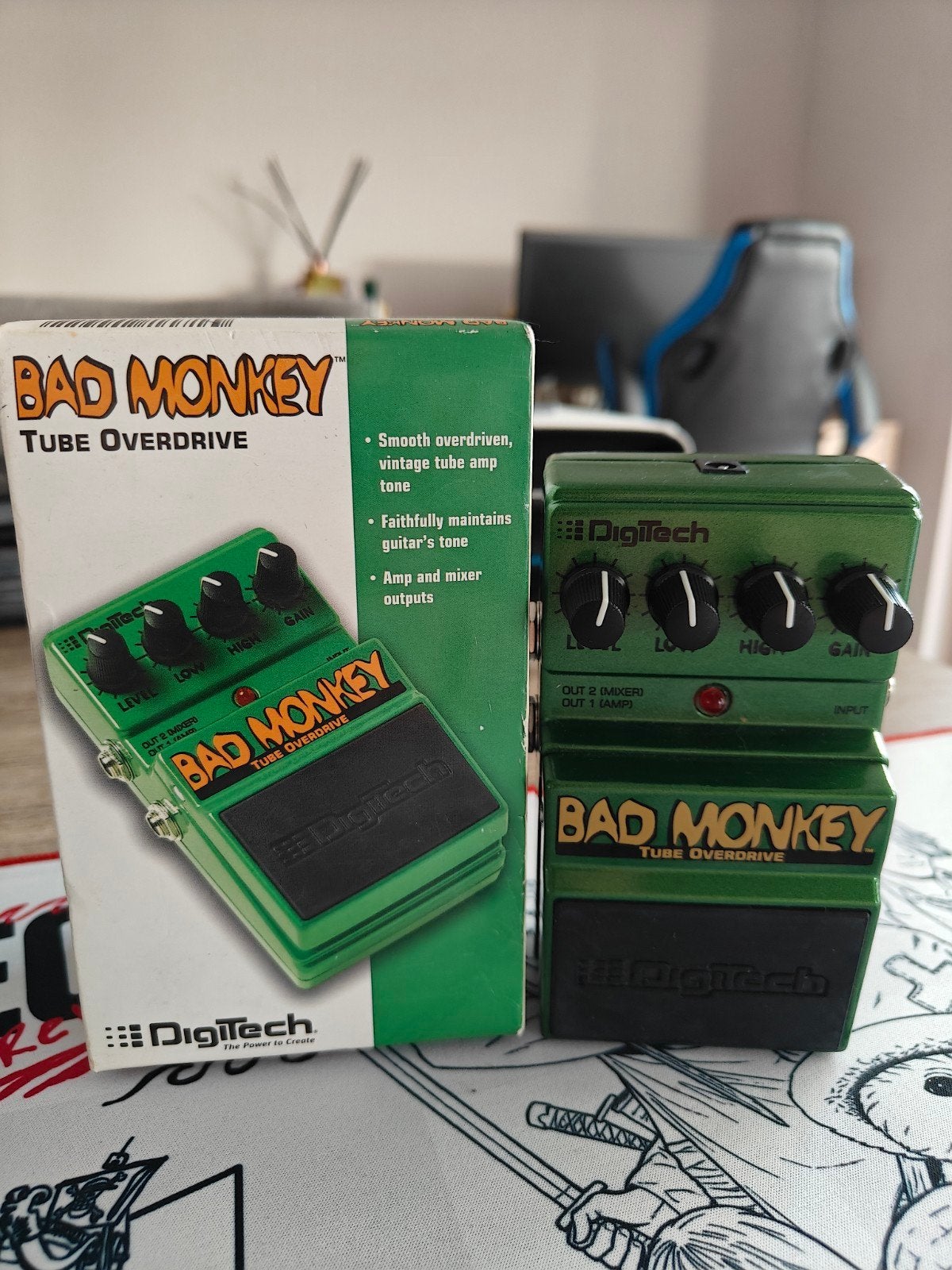 Digitech Bad Monkey Tube Overdrive, Musique & Instruments, Enlèvement ou Envoi, Neuf, Distortion, Overdrive ou Fuzz