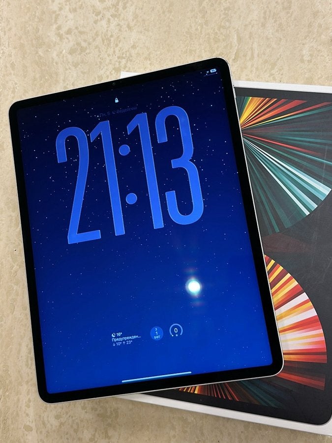 iPad Pro 12,9″ M1 – 256GB Wi-Fi – Zilver, Informatique & Logiciels, Enlèvement ou Envoi, 13 pouces ou plus, Comme neuf, Apple iPad Pro