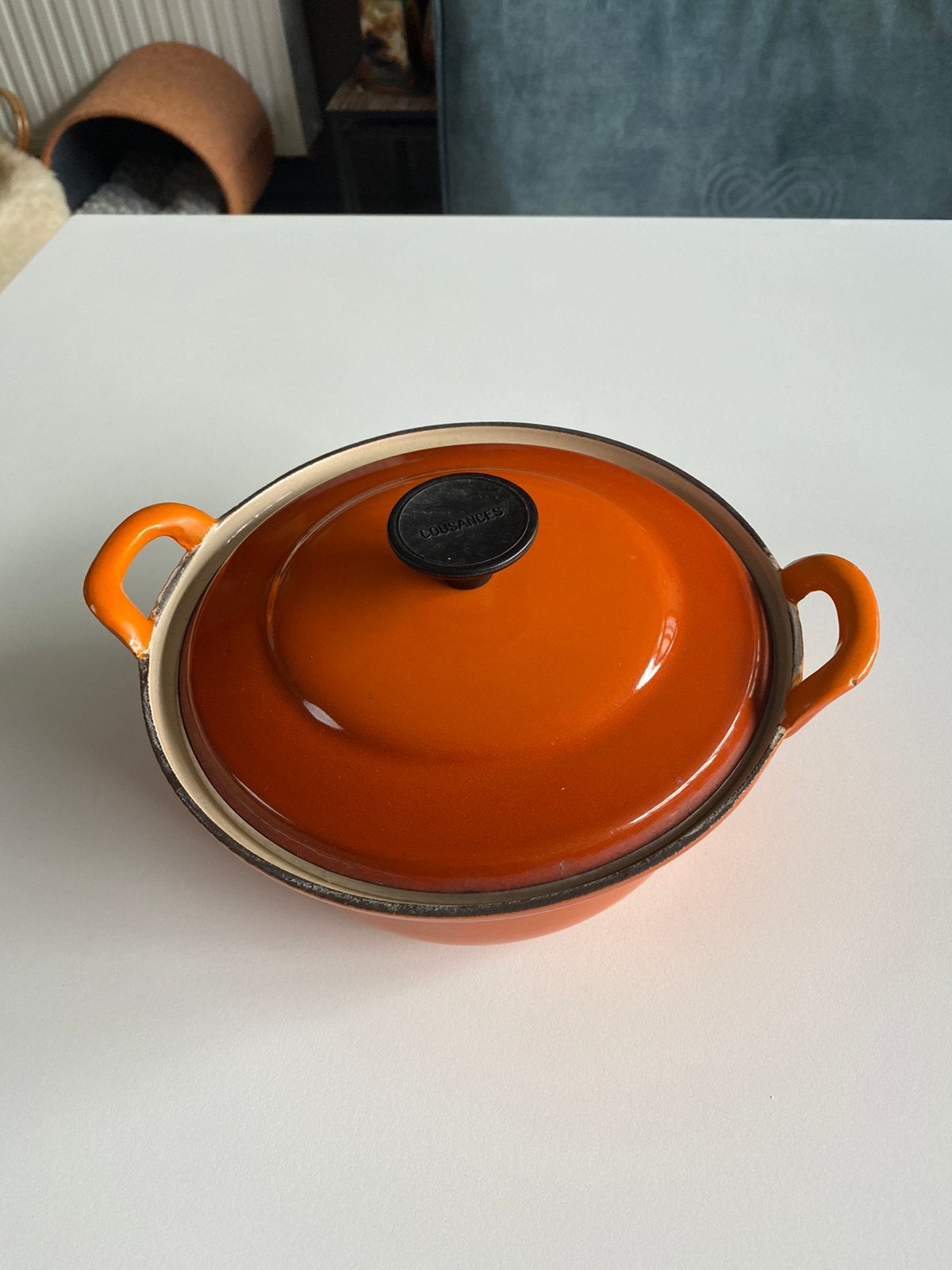 Vintage coussances pan 20 cm, Antiek en Kunst, Ophalen