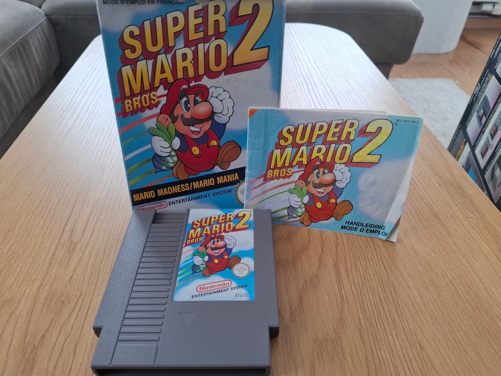 Super Mario Bros.2 Nintendo Nes, Games en Spelcomputers, Ophalen, Zo goed als nieuw, Avontuur en Actie