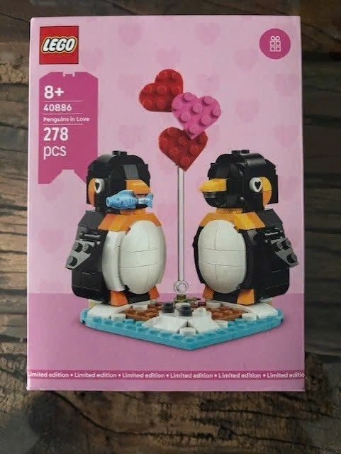 Lego Verliefde pinguïns (40886), Kinderen en Baby's, Lego, Nieuw, Ophalen of Verzenden, Complete set