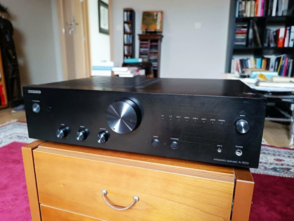 Onkyo A-9010, Audio, Tv en Foto, Versterkers en Ontvangers, Gebruikt, Stereo, Minder dan 60 watt, Onkyo, Ophalen