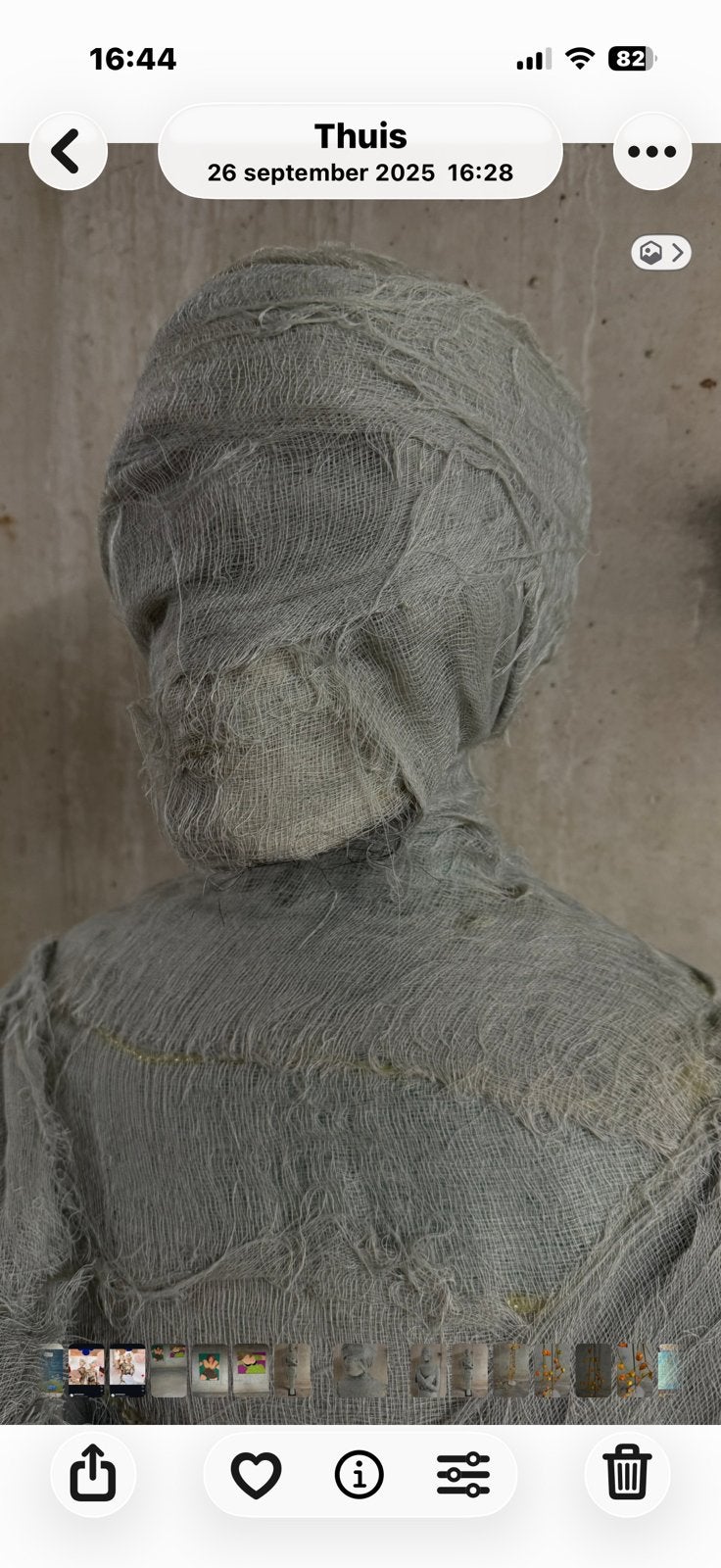Mummie, Maison & Meubles, Accessoires pour la Maison | Plaids & Couvertures, Enlèvement, Comme neuf