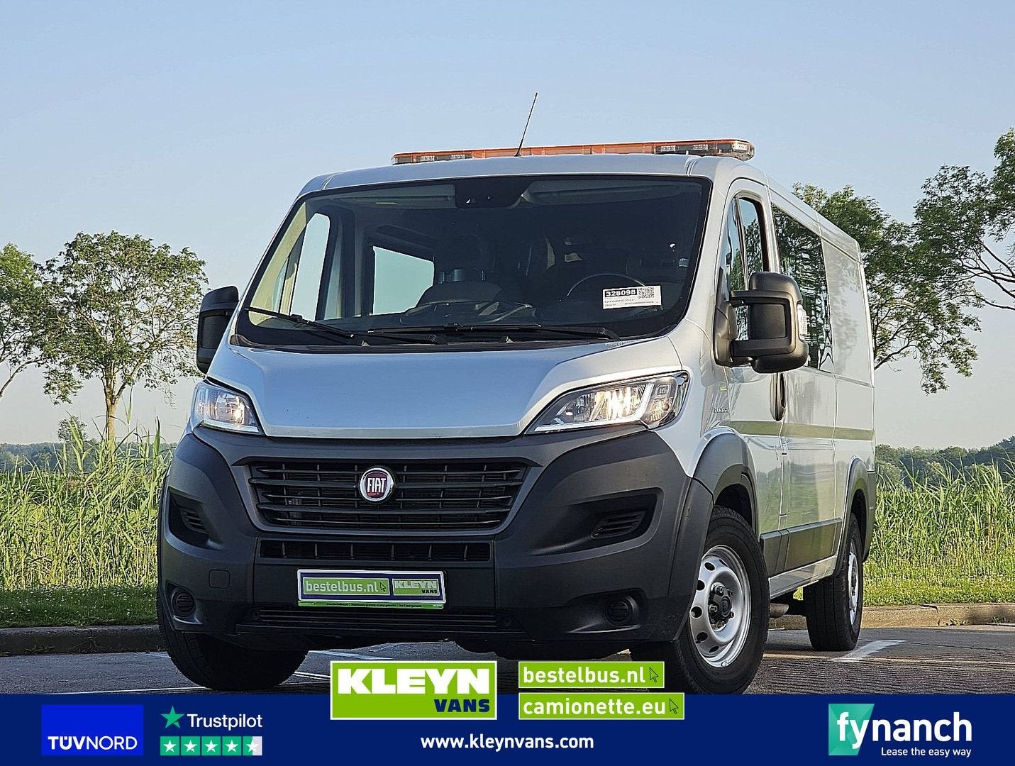 Fiat DUCATO 35 2.3 DC clima EURO6, Autos, Camionnettes & Utilitaires, Argent ou Gris, Achat, Entreprise, Boîte manuelle
