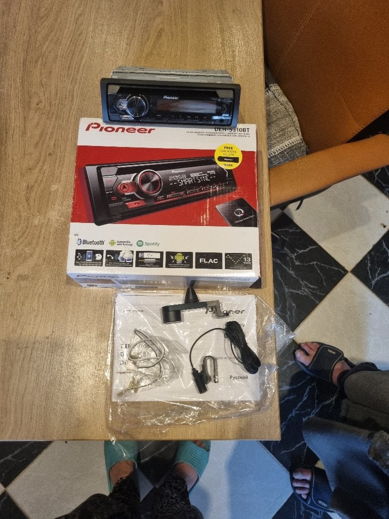 Pioneer autoradio + speakers, Ophalen, Zo goed als nieuw