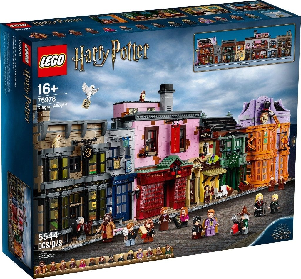 Lego 75978 Diagon Alley Nieuw, Kinderen en Baby's, Speelgoed | Duplo en Lego, Ophalen of Verzenden, Nieuw, Complete set, Lego