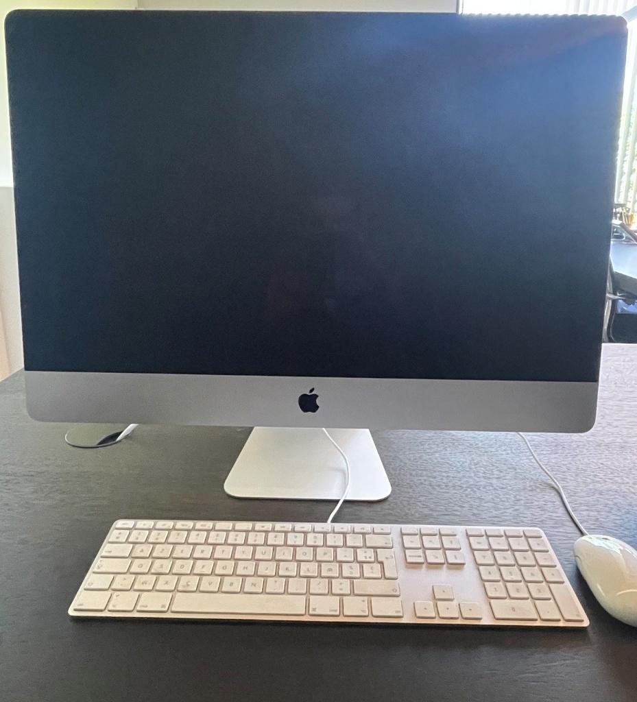 imac 27", Computers en Software, Apple Desktops, 256 GB, HDD en SSD, 32 GB, IMac