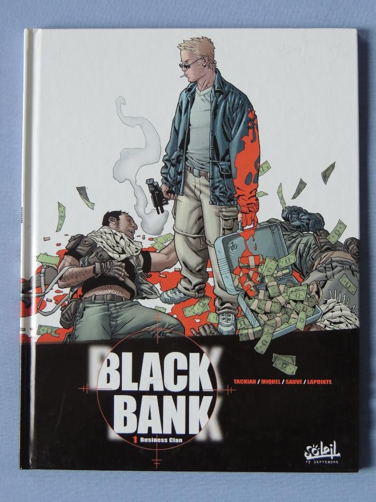Black Bank 1. Business Clan FR EO hardcover, Eén stripboek, Ophalen of Verzenden, Zo goed als nieuw, Nicolas Tackian Stéphane Miquel