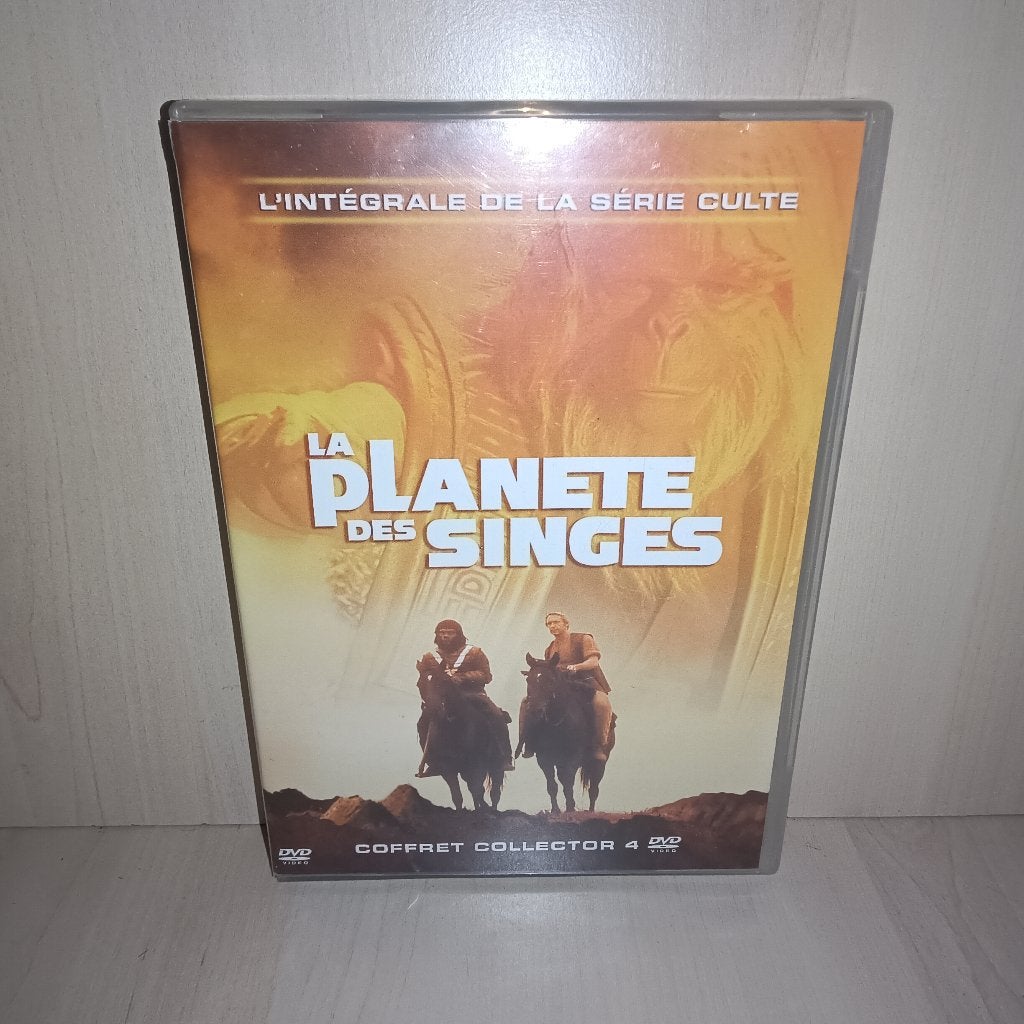 La Planète des Singes Intégrale série TV coffret 4 DVD rare, CD & DVD, Envoi