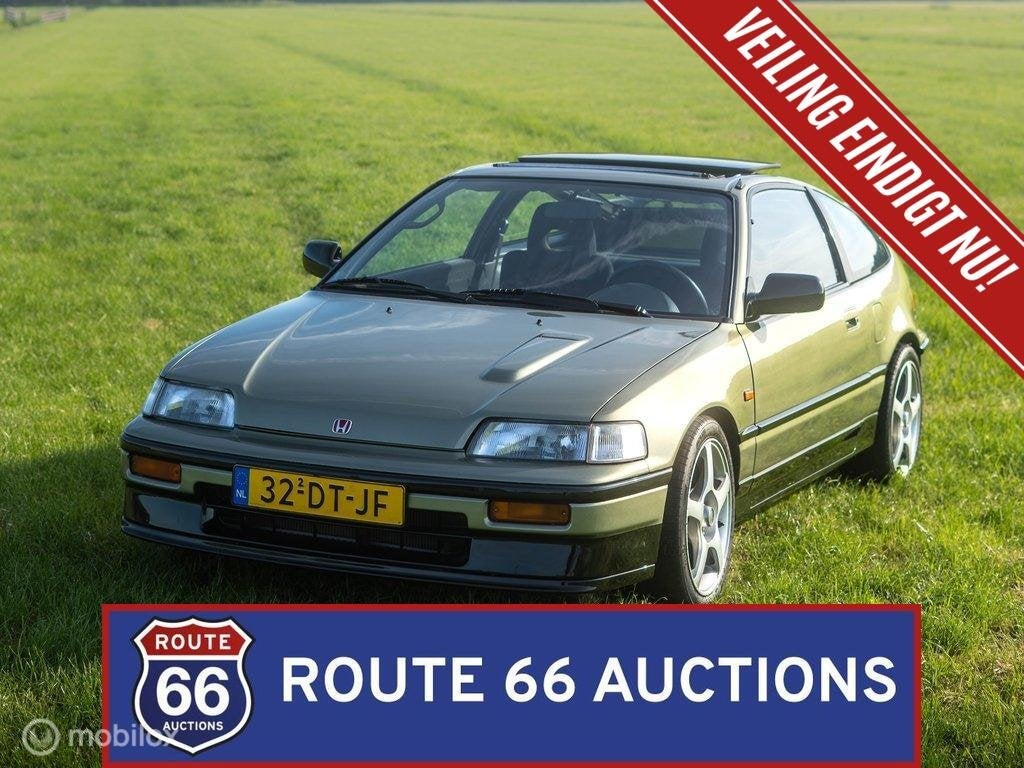 Honda CR-X | 1991 | Route 66 Auctions, Autos, Achat, Entreprise, Boîte manuelle, Autre carrosserie