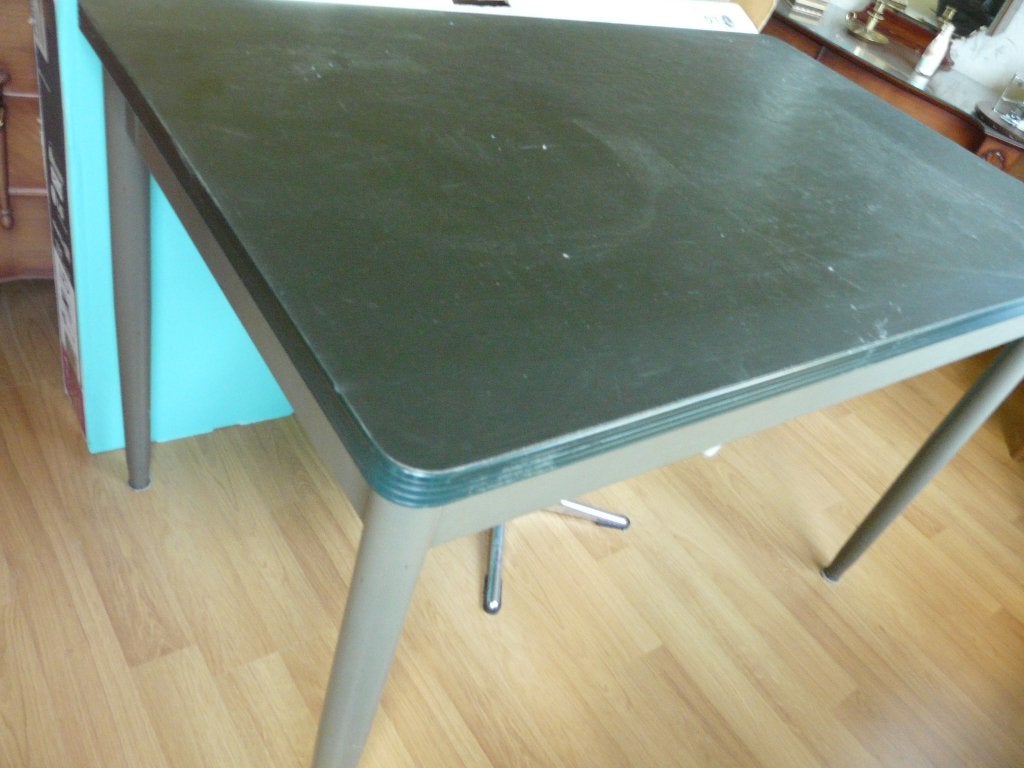 table acier, 100 à 150 cm, Enlèvement, Utilisé, Rectangulaire