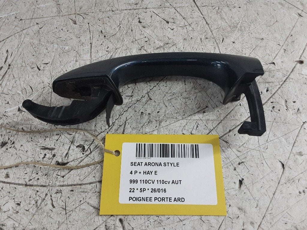 POIGNEE EXTERIEURE ARRIÈRE DROITE Arona (KJX) (5G0837206N), Arrière, Seat Deutschland GmbH, Service@seat.de, Utilisé