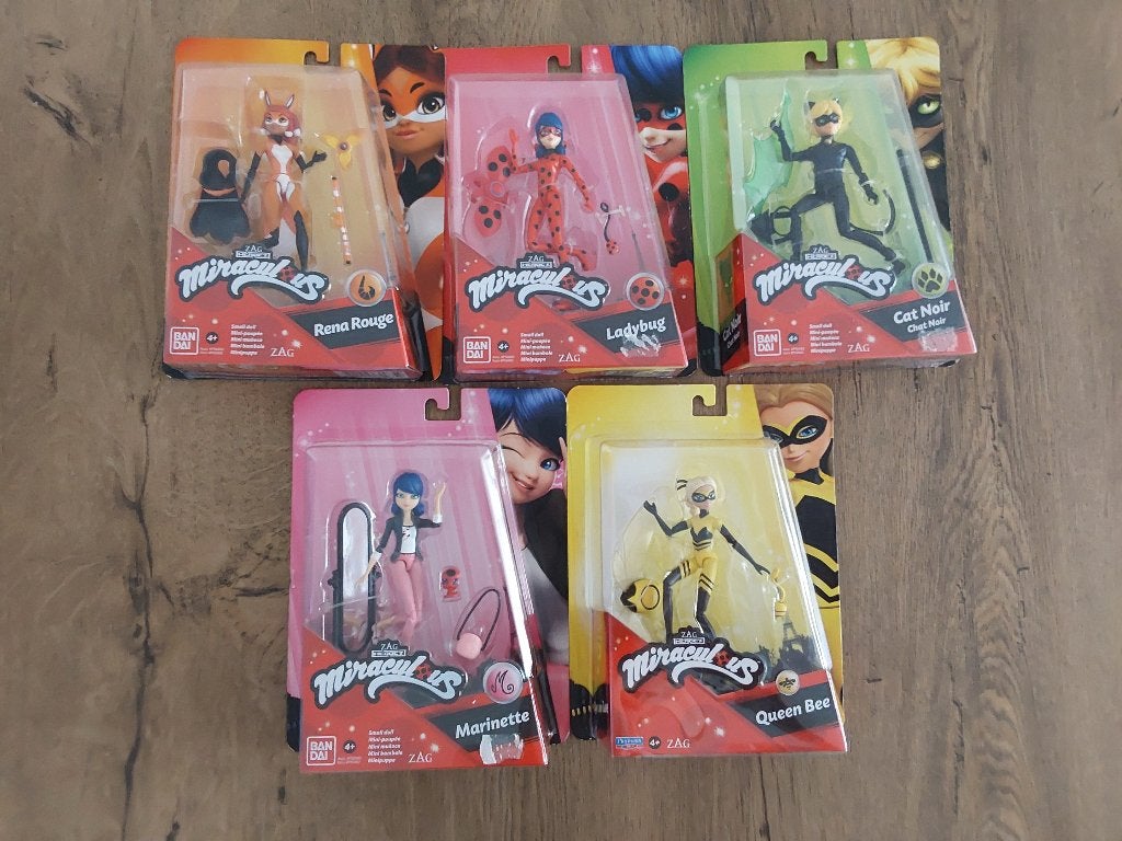 MIRACULOUS LADYBUG FIGUREN VERZAMELING, Collections, Jouets miniatures, Neuf, Enlèvement ou Envoi