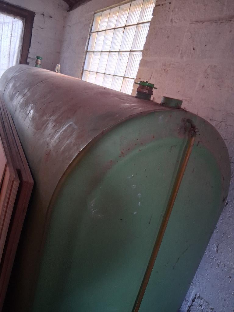 Mazoutketel 3000L, Ophalen, Gebruikt