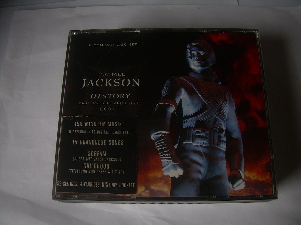 2 CD BOX - MICHAEL JACKSON - HISTORY, Boxset, Pop, Ophalen of Verzenden, Zo goed als nieuw
