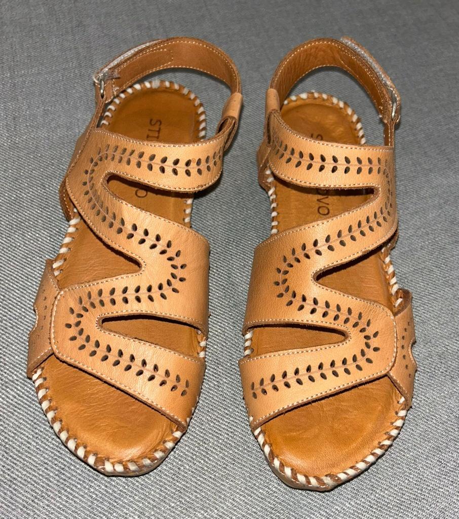 Sandale brune T37, Kleding | Dames, Schoenen, Bruin, Nieuw, Sandalen of Muiltjes, Ophalen of Verzenden