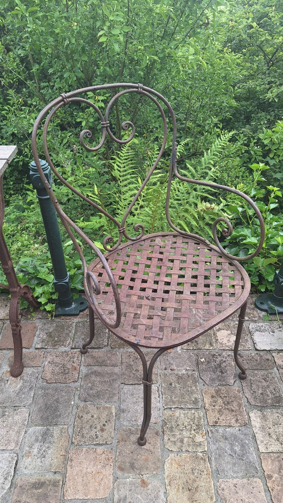 Fauteuils en fer forgé, Jardin & Terrasse, Enlèvement
