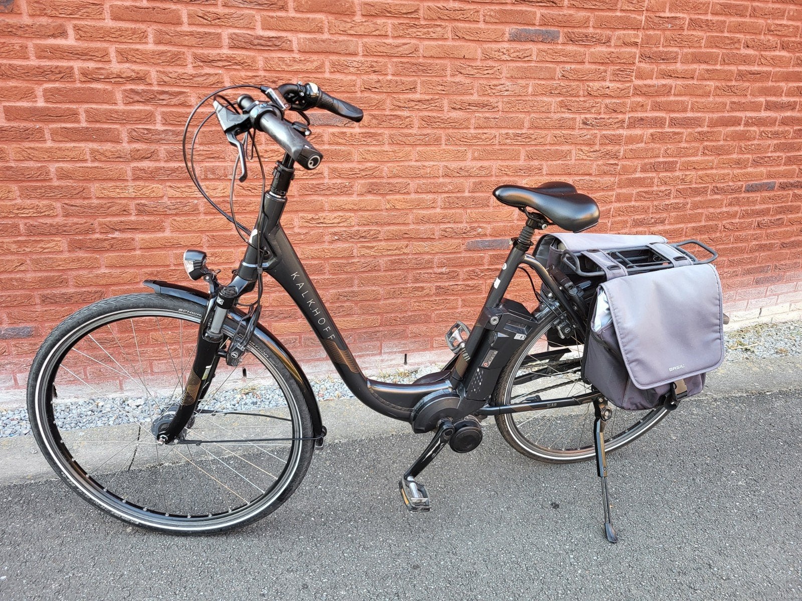 Kalkhoff elektrische damesfiets met middenmotor, Fietsen en Brommers, Ophalen