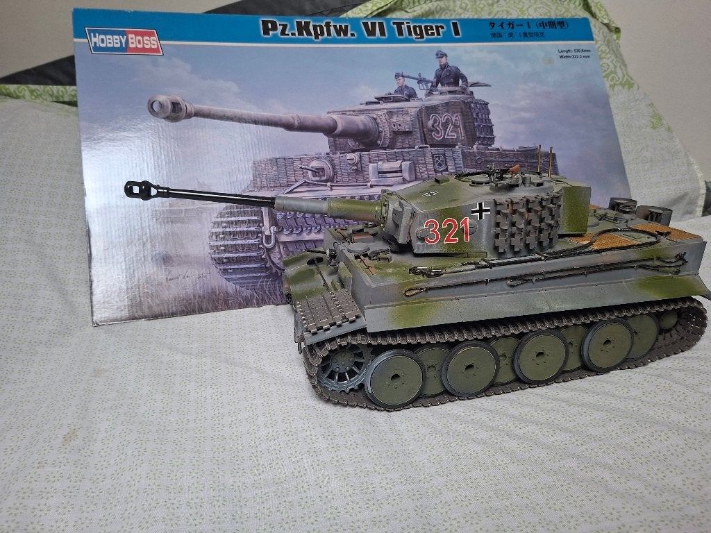 Maquette Char Allemand Tiger I Peinte Hobby BossÉchelle 1/16, Hobby & Loisirs créatifs, Modélisme | Voitures & Véhicules, Autres marques