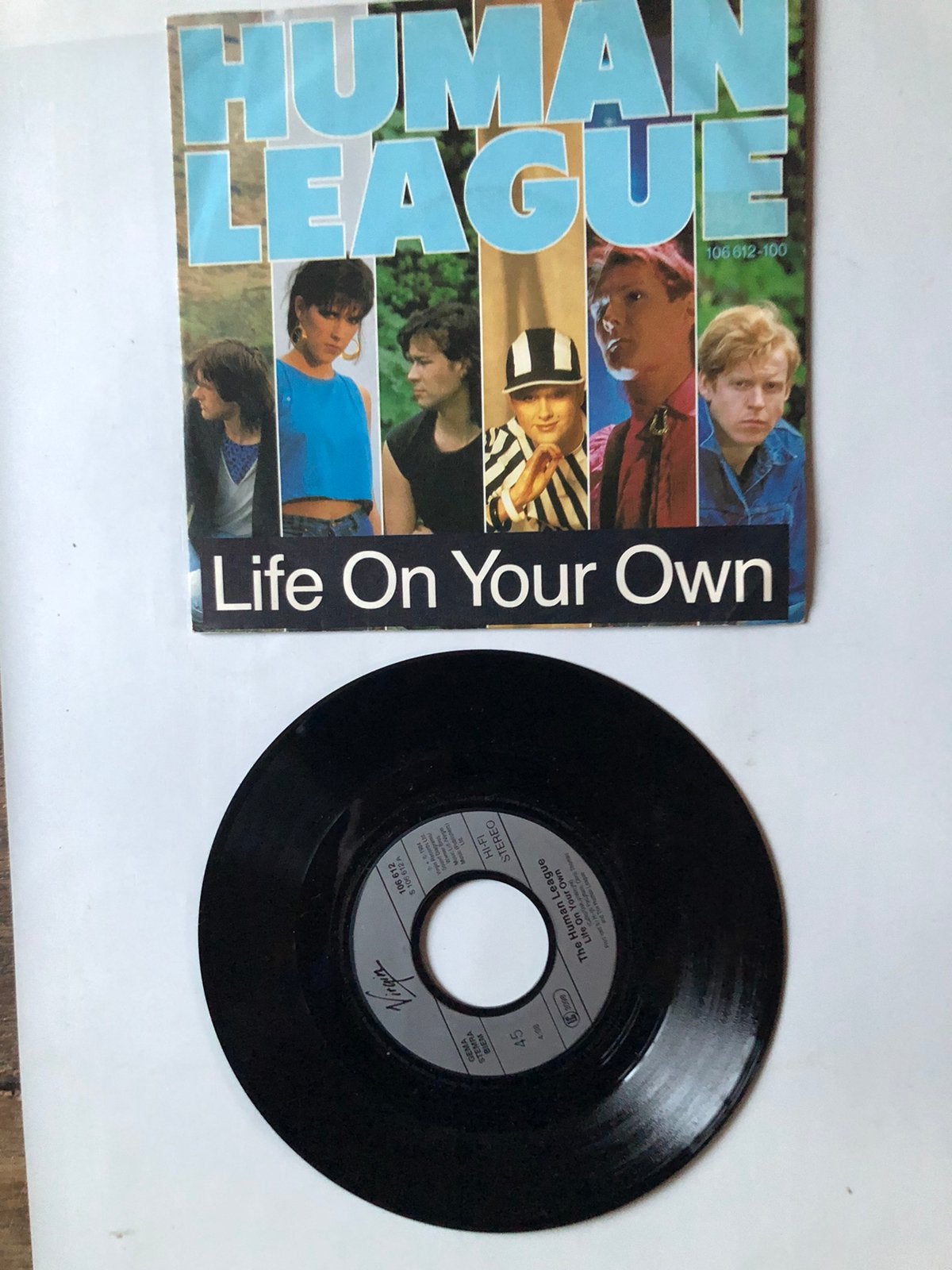 Human League : La vie seule (1984), Envoi, Comme neuf
