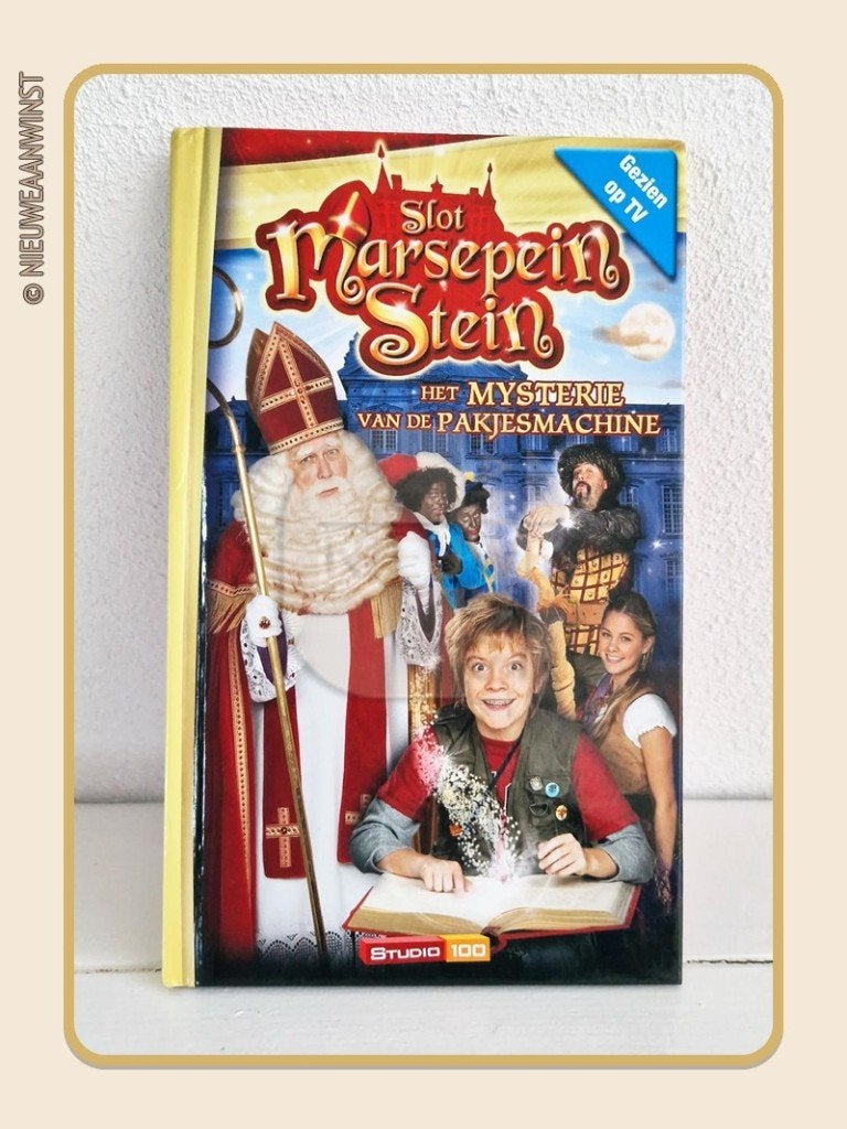 Boek Slot Marsepein Stein Het mysterie van de pakjesmachine, Verzenden, Zo goed als nieuw