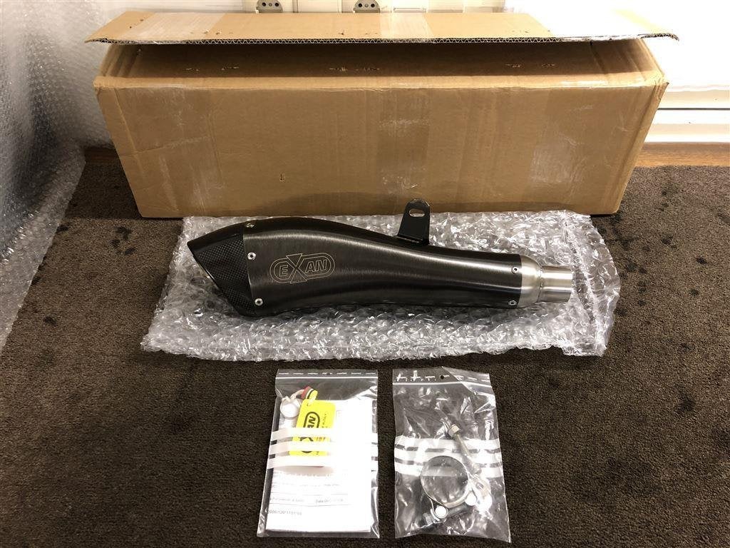 Exan X-Black Evo uitlaat demper Yamaha YZF-R6 2006-2016, Envoi, Neuf
