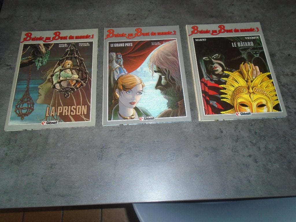 BDs - BALADE AU BOUT DU MONDE / YOKO TSUNO, Série complète ou Série, Enlèvement ou Envoi, Comme neuf, Roger Leloup