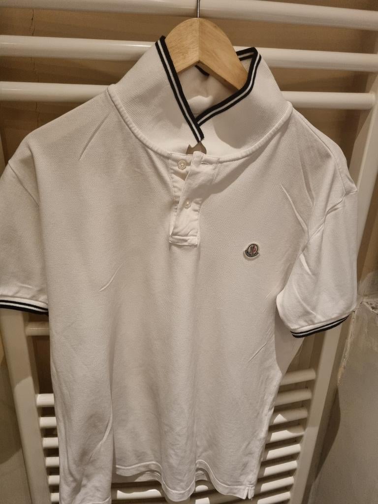 Moncler ORIGINAL poloshirt MAAT L, Kleding | Heren, Ophalen of Verzenden