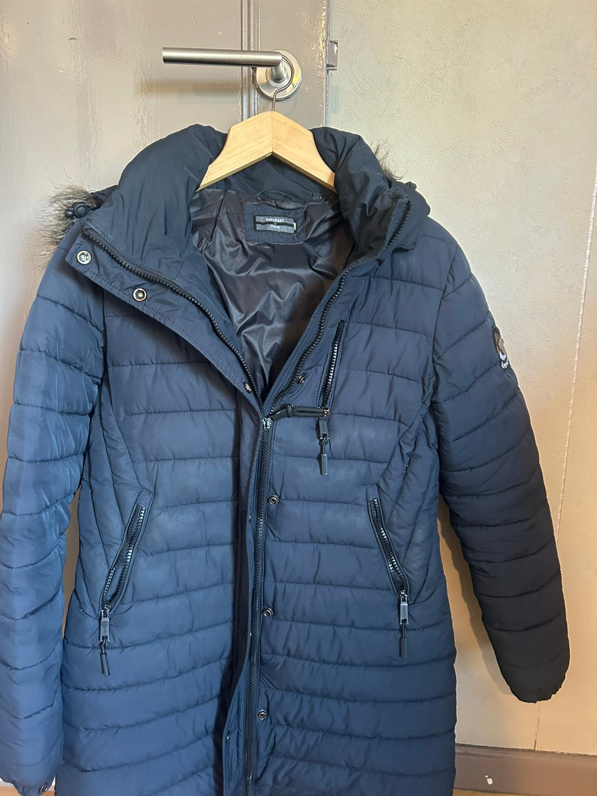 Winterjas superdry, Kleding | Dames, Ophalen, Zo goed als nieuw
