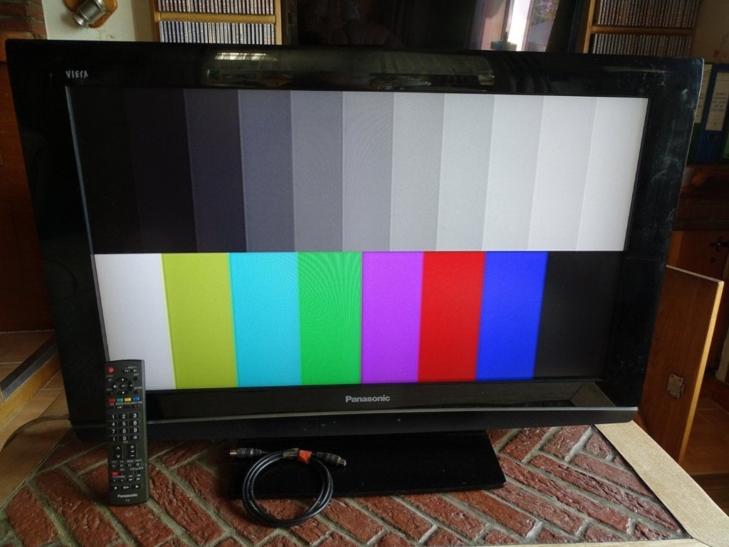Téléviseur LCD Panasonic Viera 32" (81 cm), Audio, Tv en Foto, Ophalen, Gebruikt, LCD, Panasonic