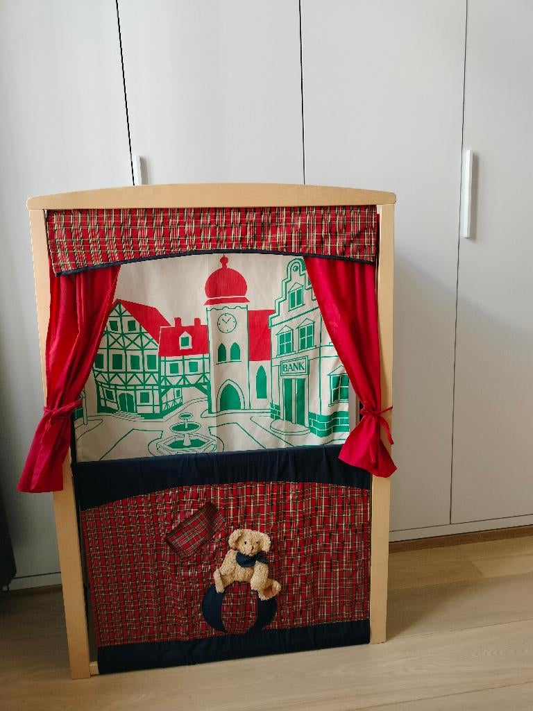 Poppenkast hout, Ophalen, Zo goed als nieuw, Overige typen