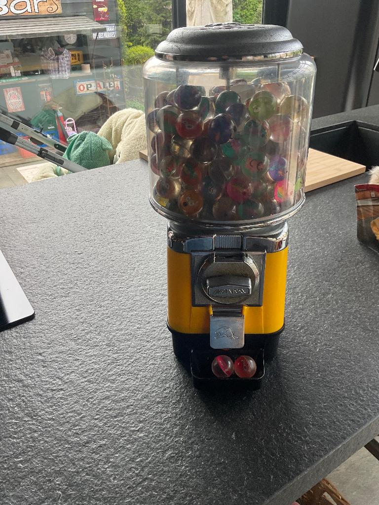 Beaver Kauwgomautomaat, Verzamelen, Euro, Ophalen, Zo goed als nieuw, Met sleutels