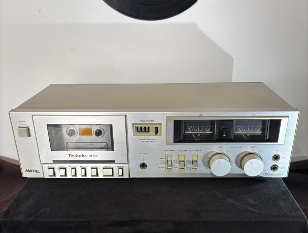 TECHNICS lecteur stéréo cassette M205., TV, Hi-fi & Vidéo, Enlèvement, Simple, Autres marques