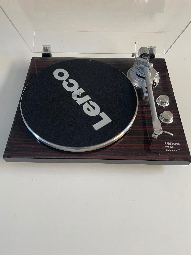Platenspeler Lenco LBT-188 Bluetooth, Ophalen, Zo goed als nieuw, Platenspeler, Overige merken