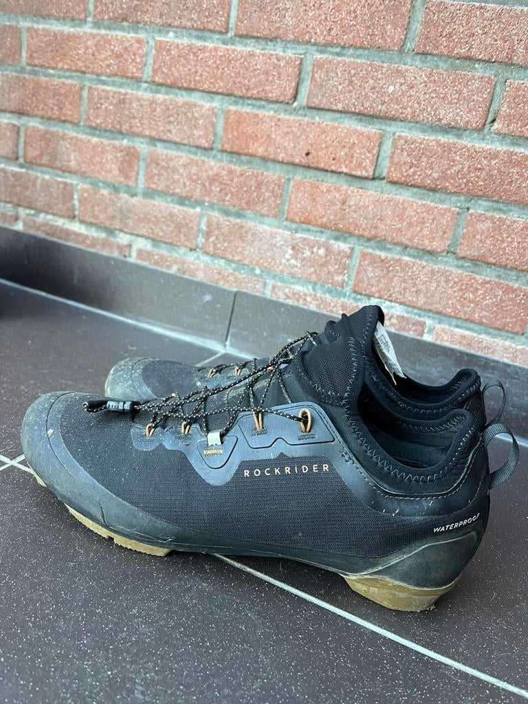 Rockrider grvl schoenen met shimano spd, Enlèvement, Comme neuf, Hommes, Autres marques