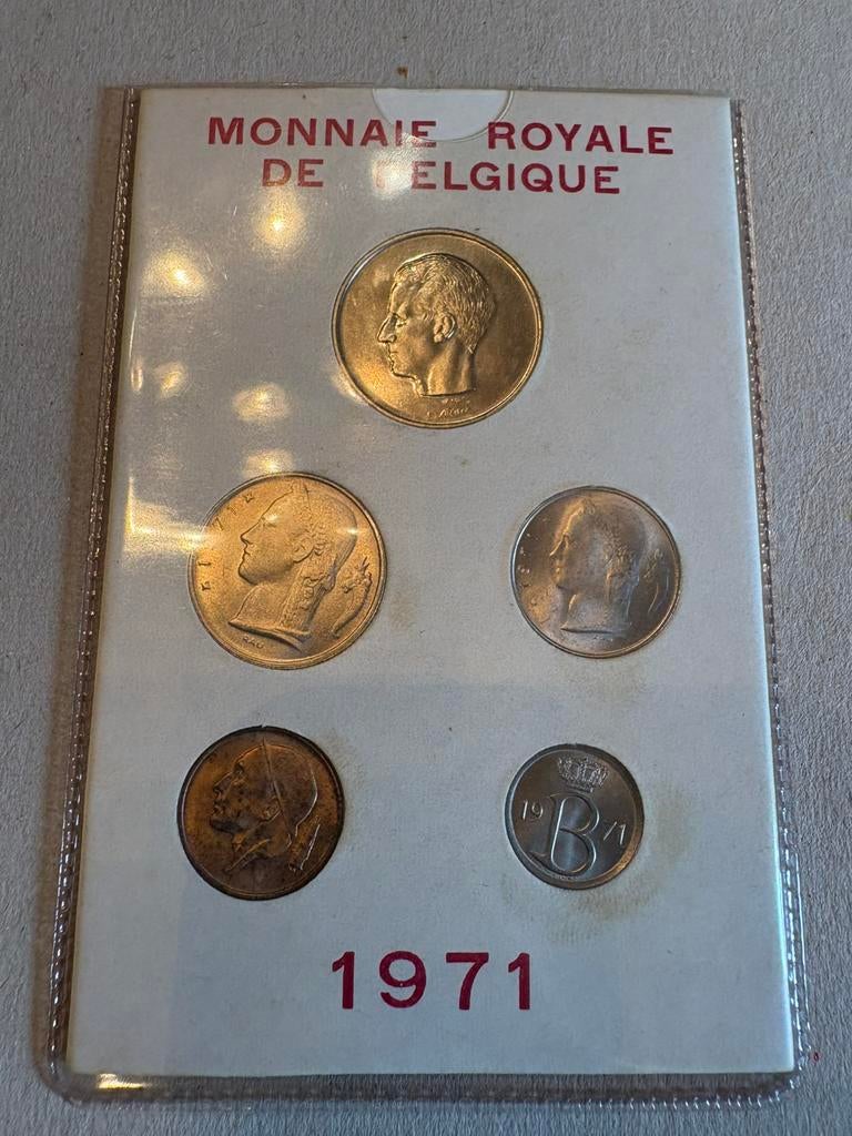 Fdc set België 1971 ‘FR’, Ophalen of Verzenden, Overig, Setje