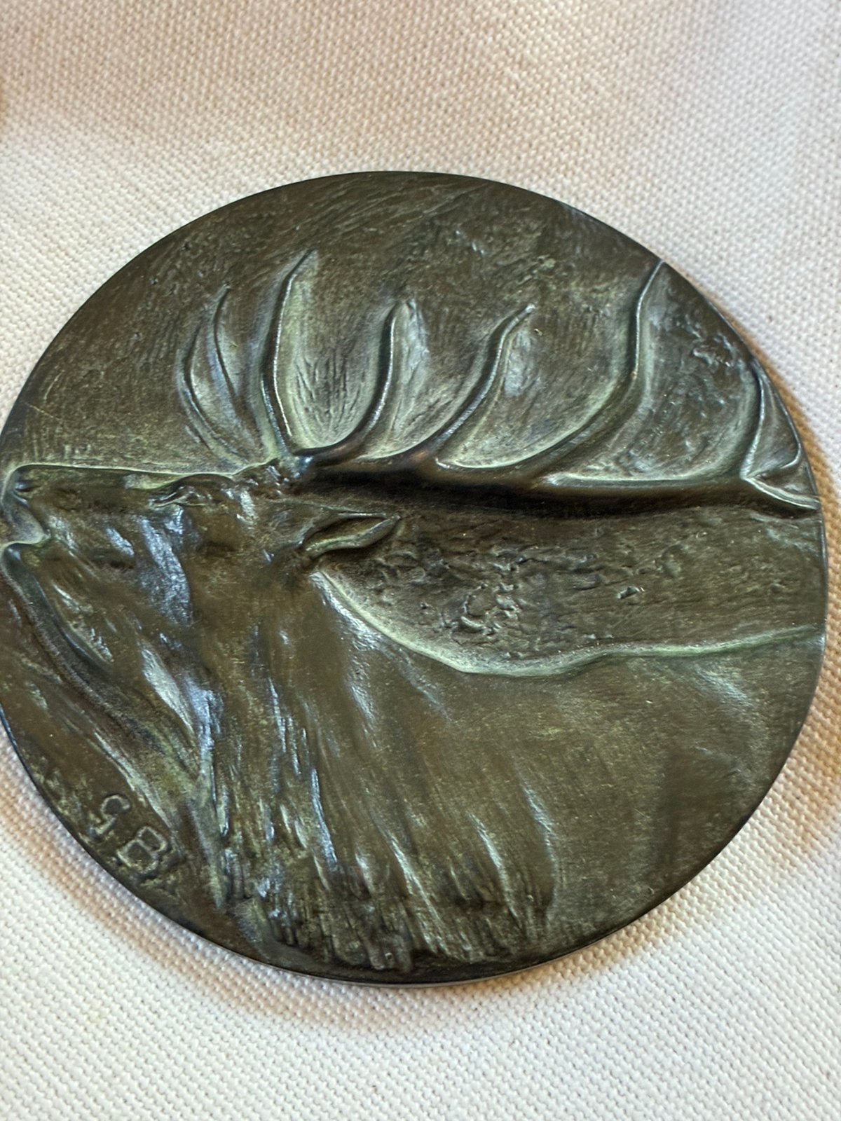 Medaille de jacht reebok Luik 1966, Ophalen