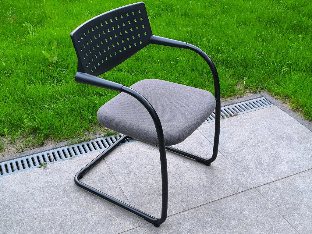 4 x Vitra Visavis. Stoelen voor bureau! (nieuwprijs 2000€), Huis en Inrichting, Ophalen, Gebruikt, Vier, Visavis