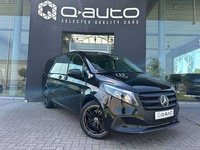 Mercedes-Benz Vito 116d Aut L2 Dubbel Cabine / MBUX+ / Cam, Auto's, Automaat, Zwart, https://public.car-pass.be/vhr/2cec7936-4eca-4df0-877f-60a0e11e4a45