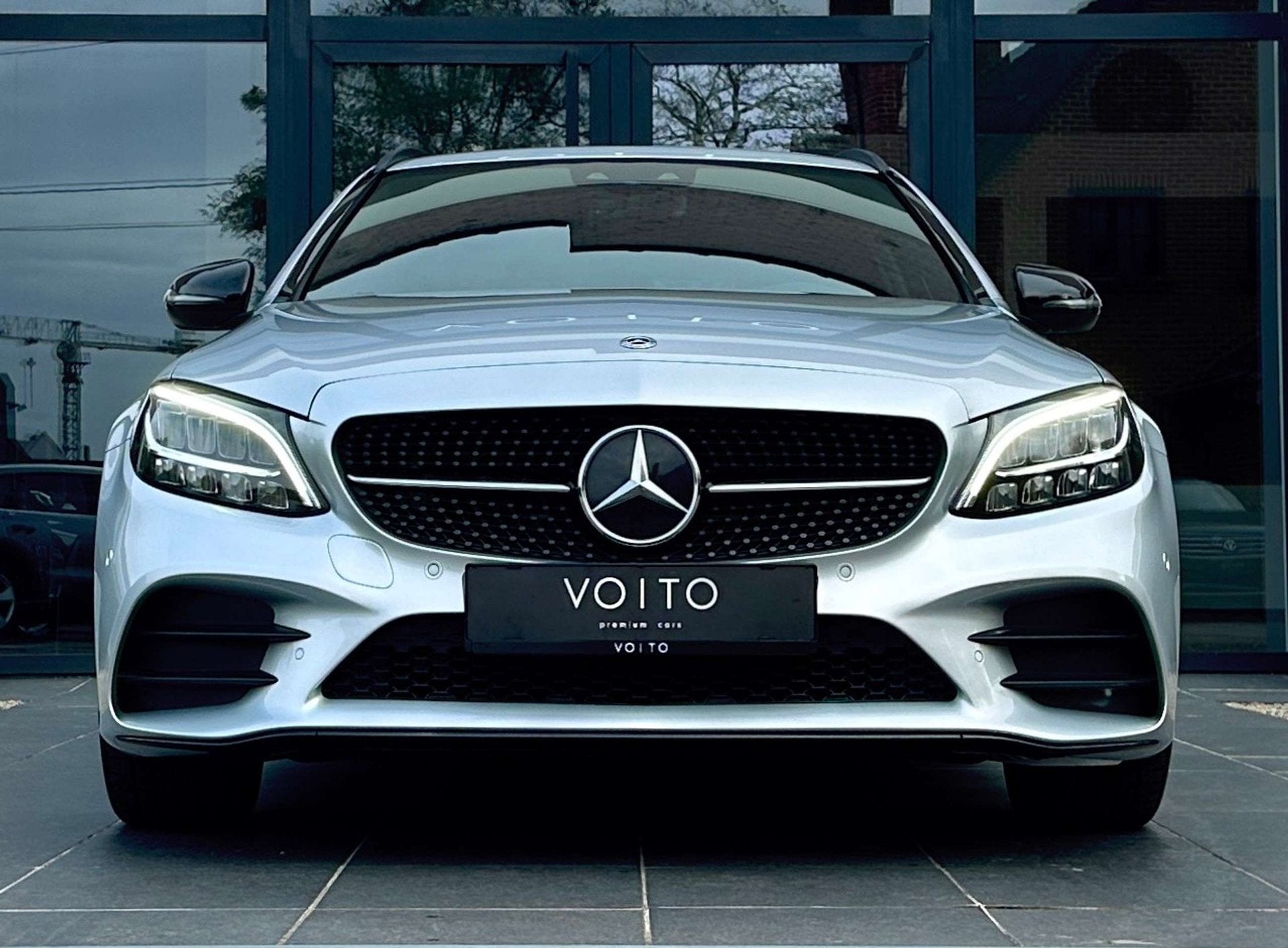 Mercedes-Benz C 300 C 300 Break AMG PACK/NIGHT EDITION/VIRTU, Autos, Argent ou Gris, Euro 6, Entreprise, Noir