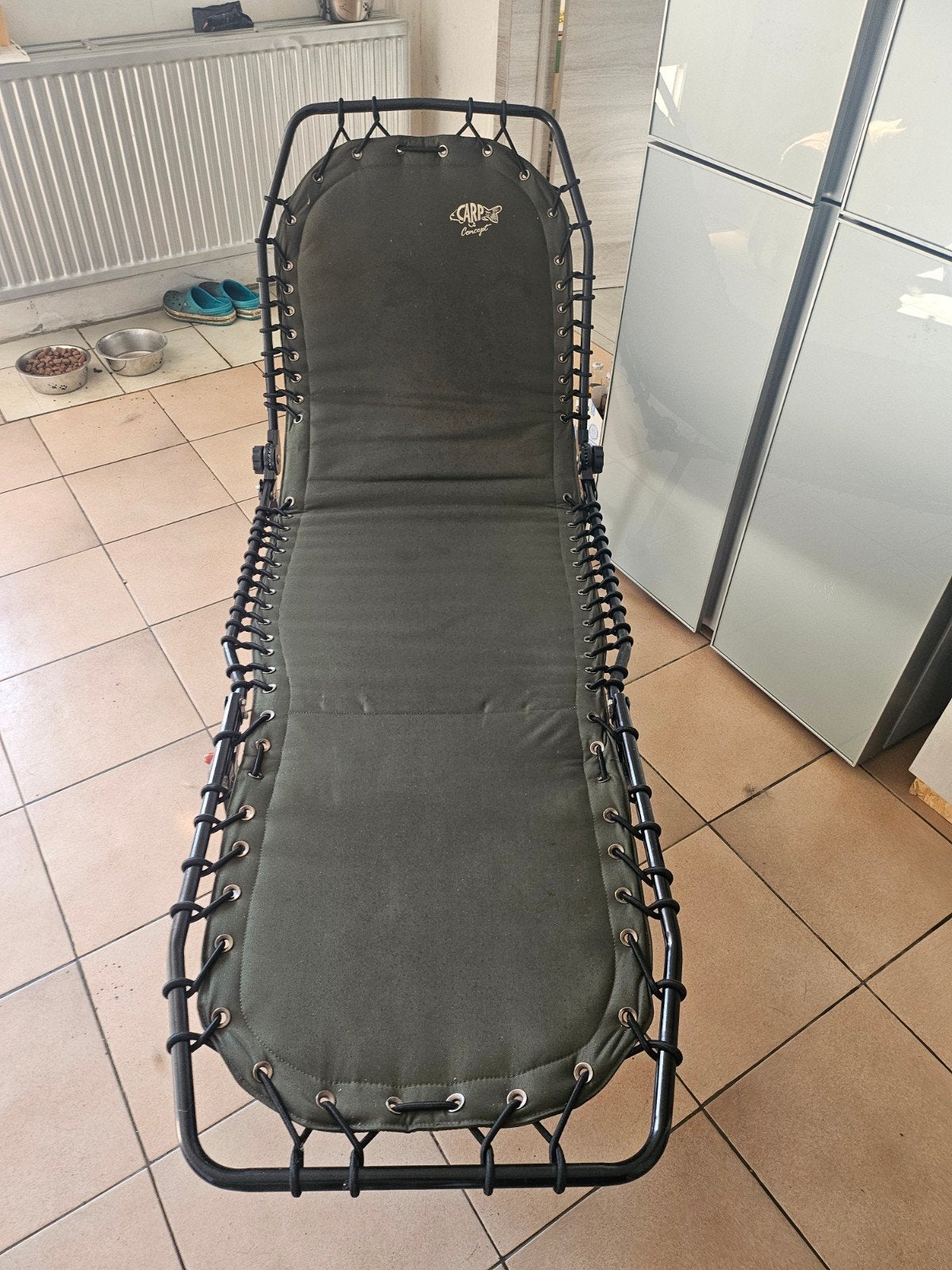 Bedchair carp concept als nieuw, Ophalen