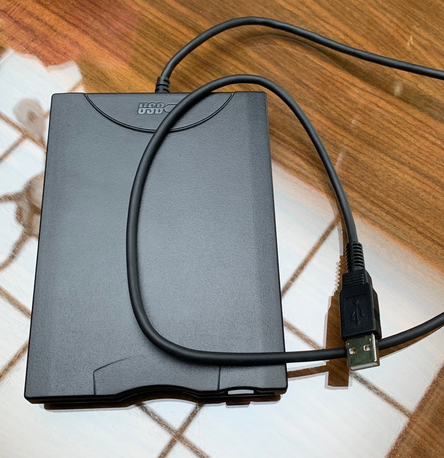 Diskette station met usb aansluiting, Computers en Software, Ophalen, Zo goed als nieuw