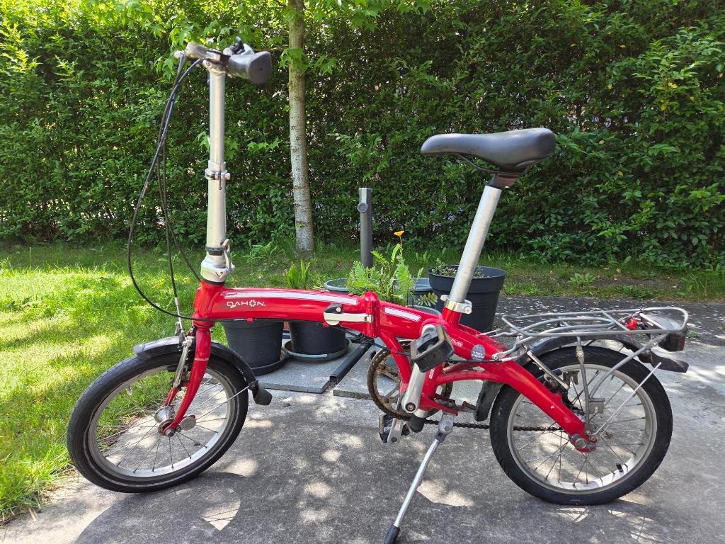 plooifiets te koop, Fietsen en Brommers, Fietsen | Vouwfietsen, Ophalen, Gebruikt, Dames, Dahon