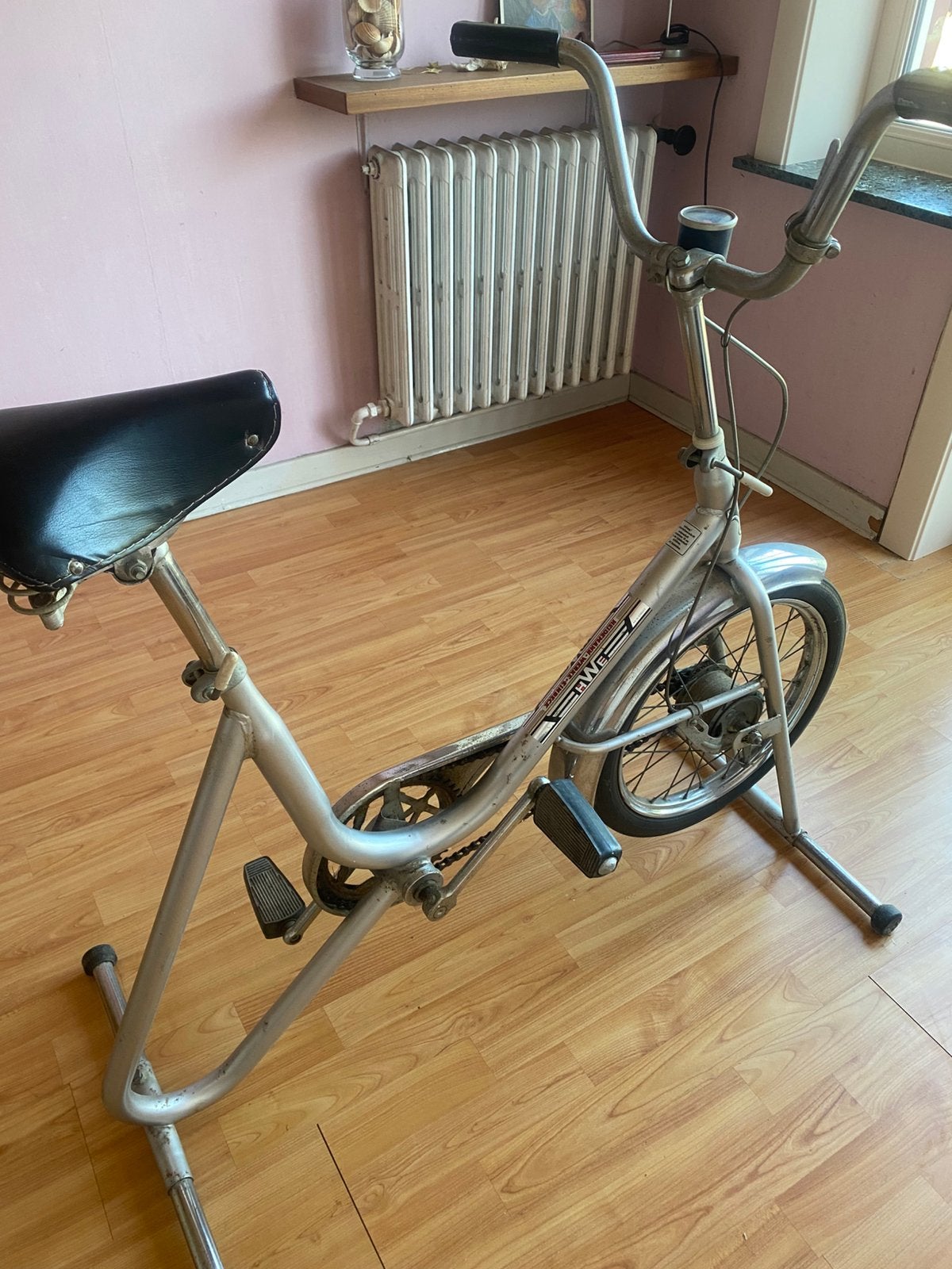 Home fiets trainer, Ophalen, Gebruikt