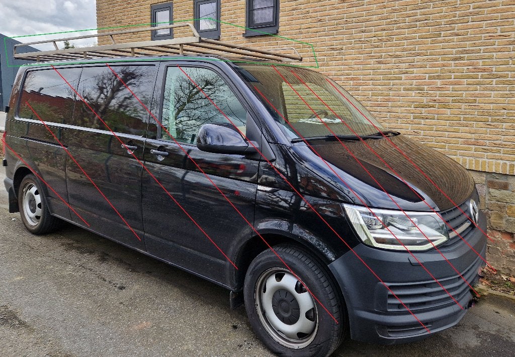 Vwx transporter L2 Inox Dakrek / porte bagage / imperial, Autos : Divers, Porte-bagages, Comme neuf, Enlèvement