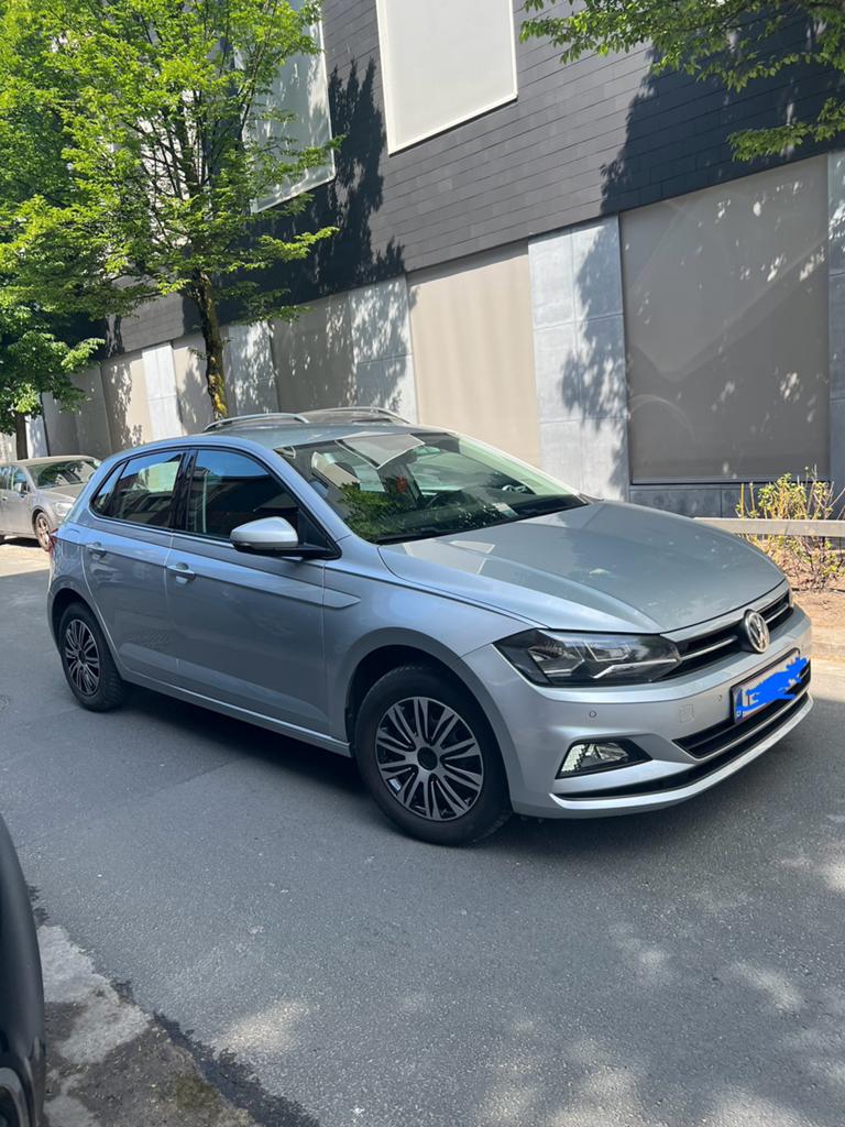 VW Polo/TSI/2018/72000 km/EURO6/Option complète, Argent ou Gris, Achat, Euro 6, Boîte manuelle