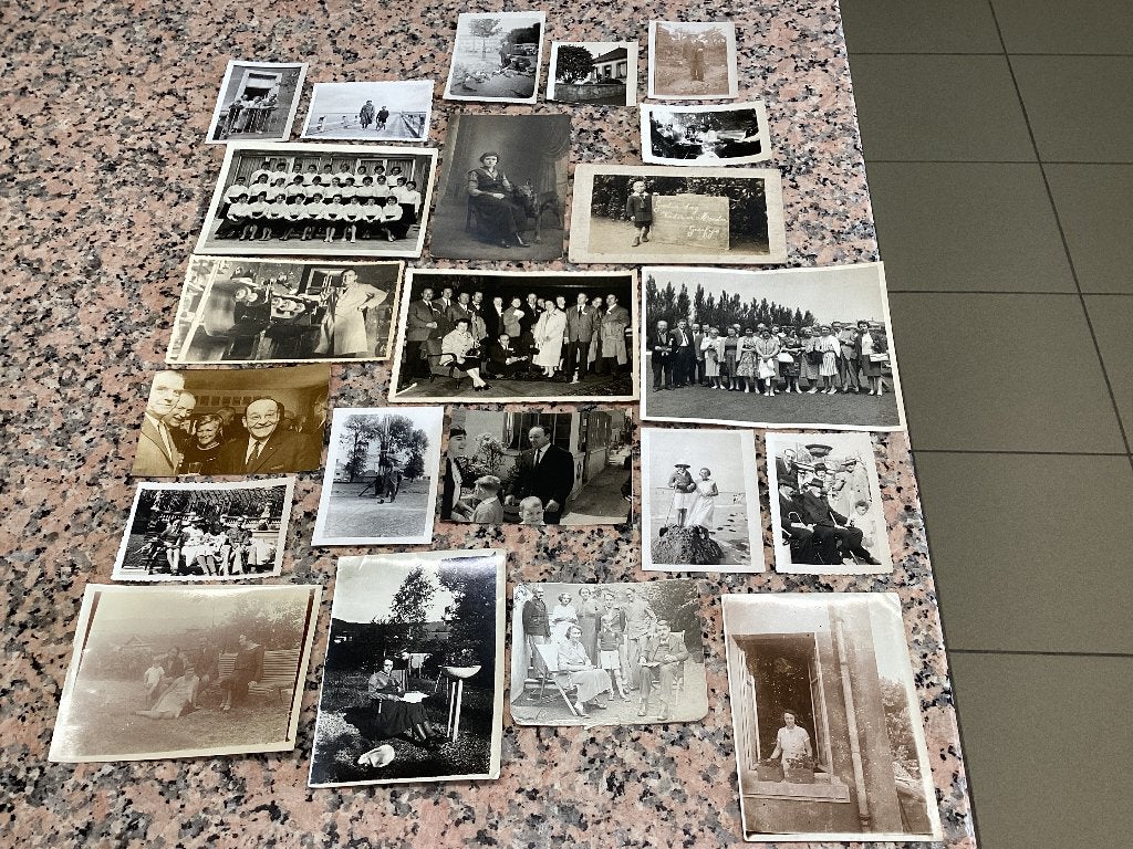 Lot van 22 oude foto’s, Verzamelen, Foto's en Prenten, Ophalen of Verzenden, Voor 1940, Gebruikt, Foto