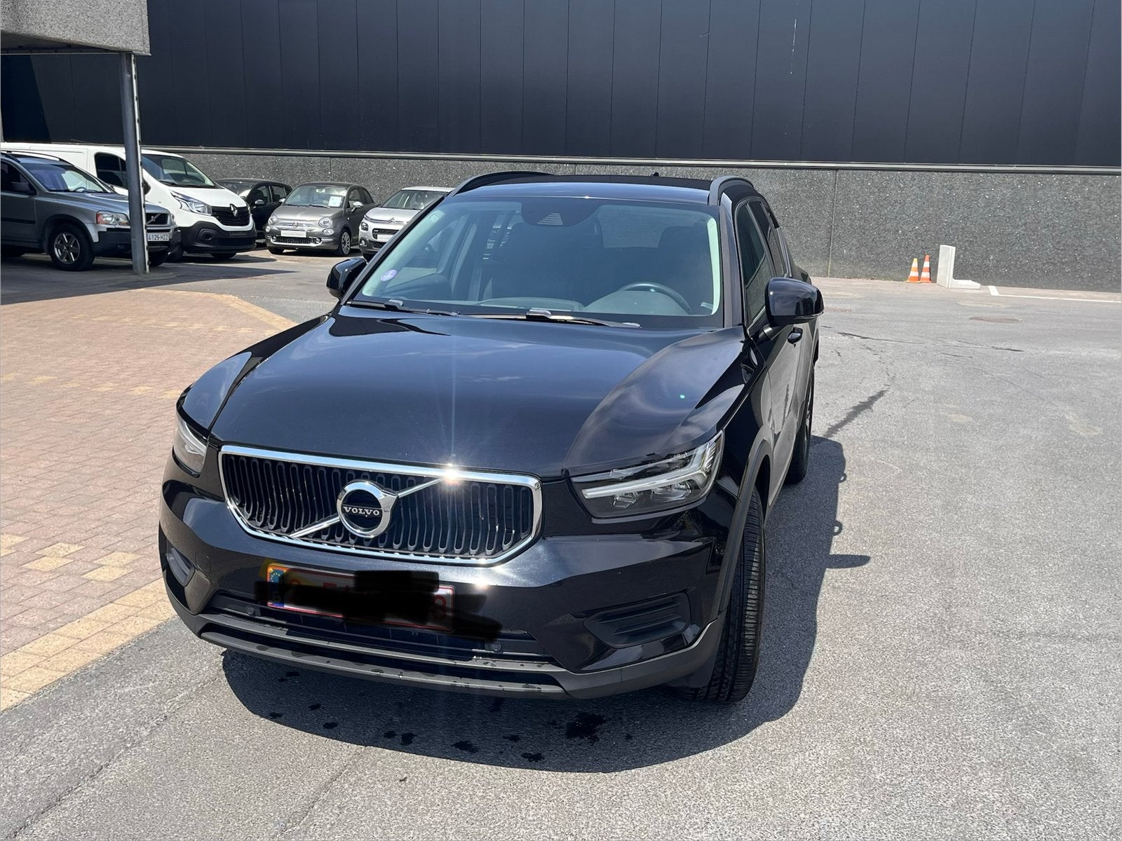 Volvo xc40, Auto's, Volvo, Voorwielaandrijving, Stof, 1414 kg, Zwart